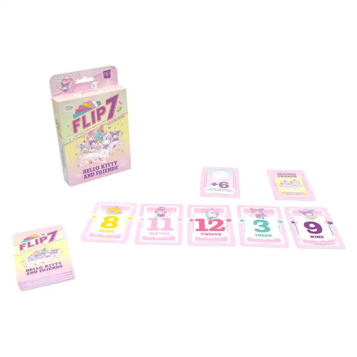 USAopoly Flip 7: Hello Kitty and Friends