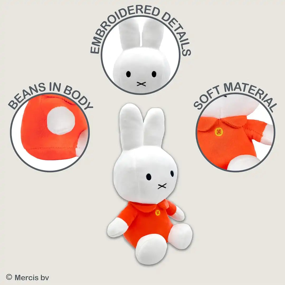 Kids Preferred Miffy 8" Plush With Orange Dress