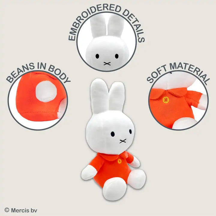 Kids Preferred Miffy 8" Plush With Orange Dress