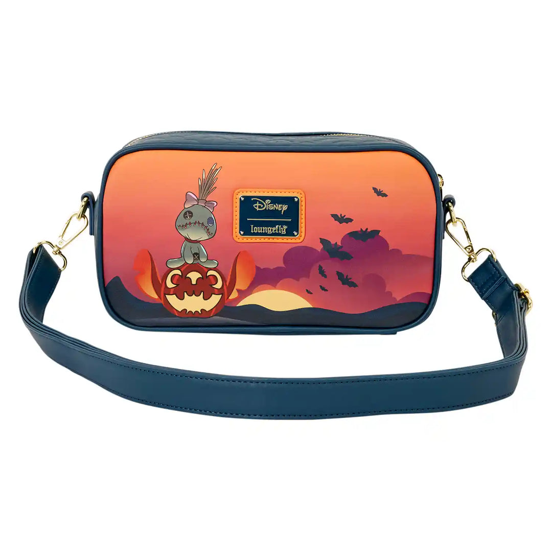 Loungefly Disney Stitch &amp; Angel Halloween Costumes Crossbody Bag