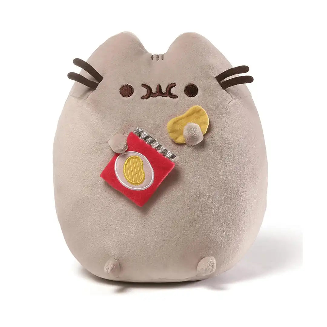 GUND Pusheen Snackable Potato Chip 9.5" Plush Toy