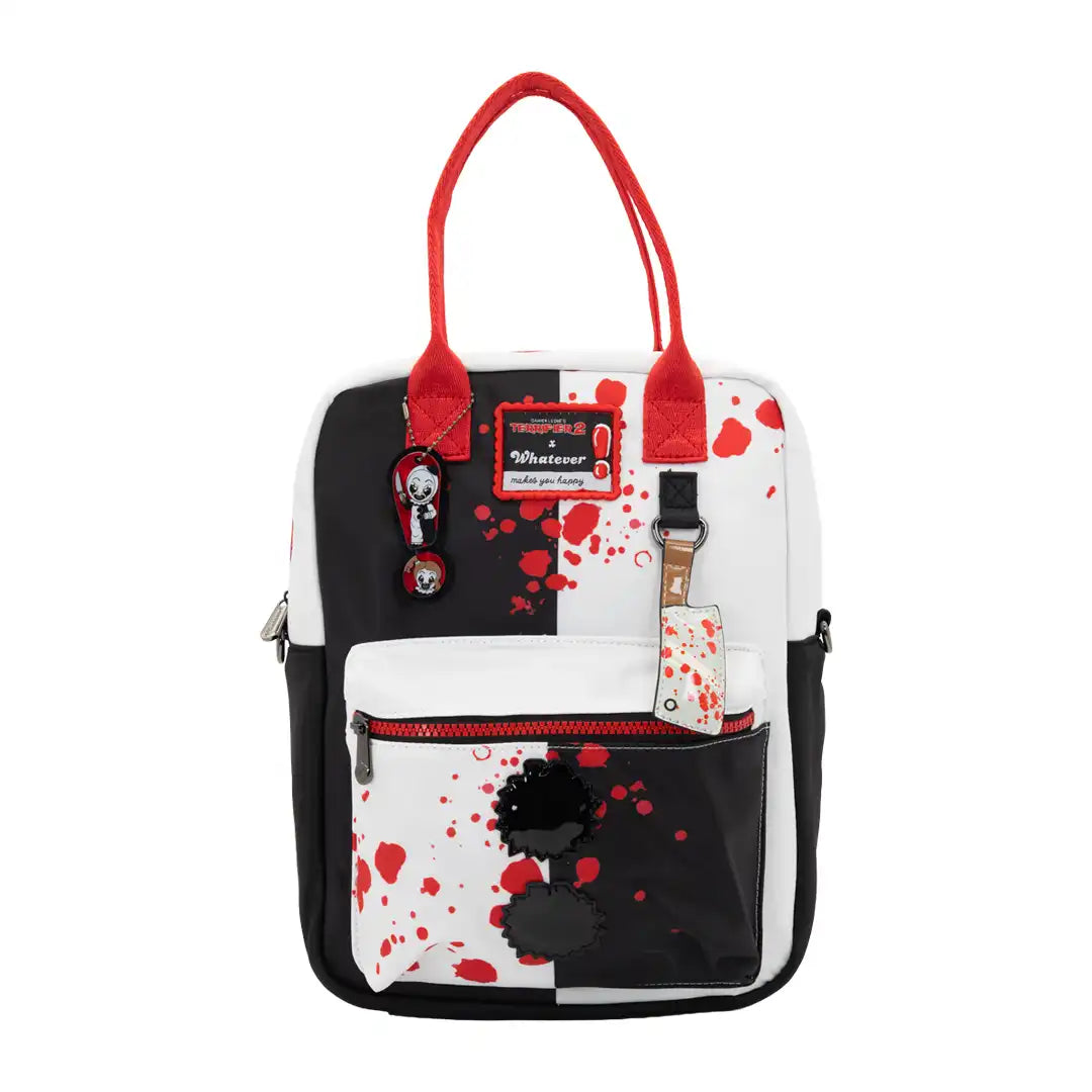 Whatever Makes You Happy Terrifier 2 Cosplay Reversible Convertible Square Bag