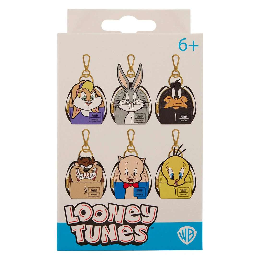 Loungefly Warner Brothers Looney Tunes Cosplay Mystery Mini Backpack Keychain Charm