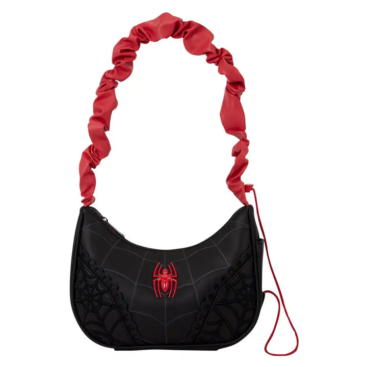 Loungefly Marvel Spider-Man Spider Web Crossbody Bag