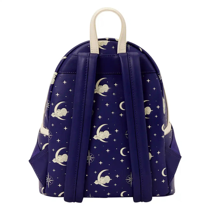 Loungefly Disney Nightmare Before Christmas Jack Skellington &amp; Sally Night Sky Mini Backpack