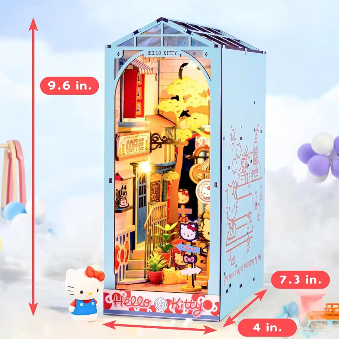 Hands Craft Hello Kitty Town Square Book Nook Kit