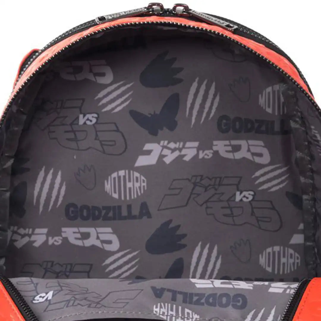 Loungefly Godzilla vs. Mothra Midsize Backpack - Entertainment Earth EX