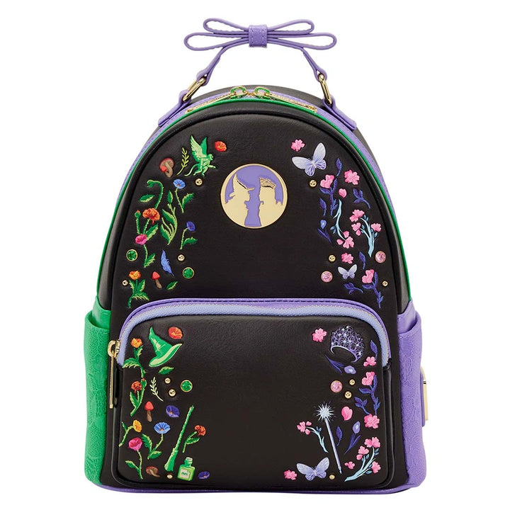 Loungefly Universal Wicked Floral &amp; Lace Mini Backpack