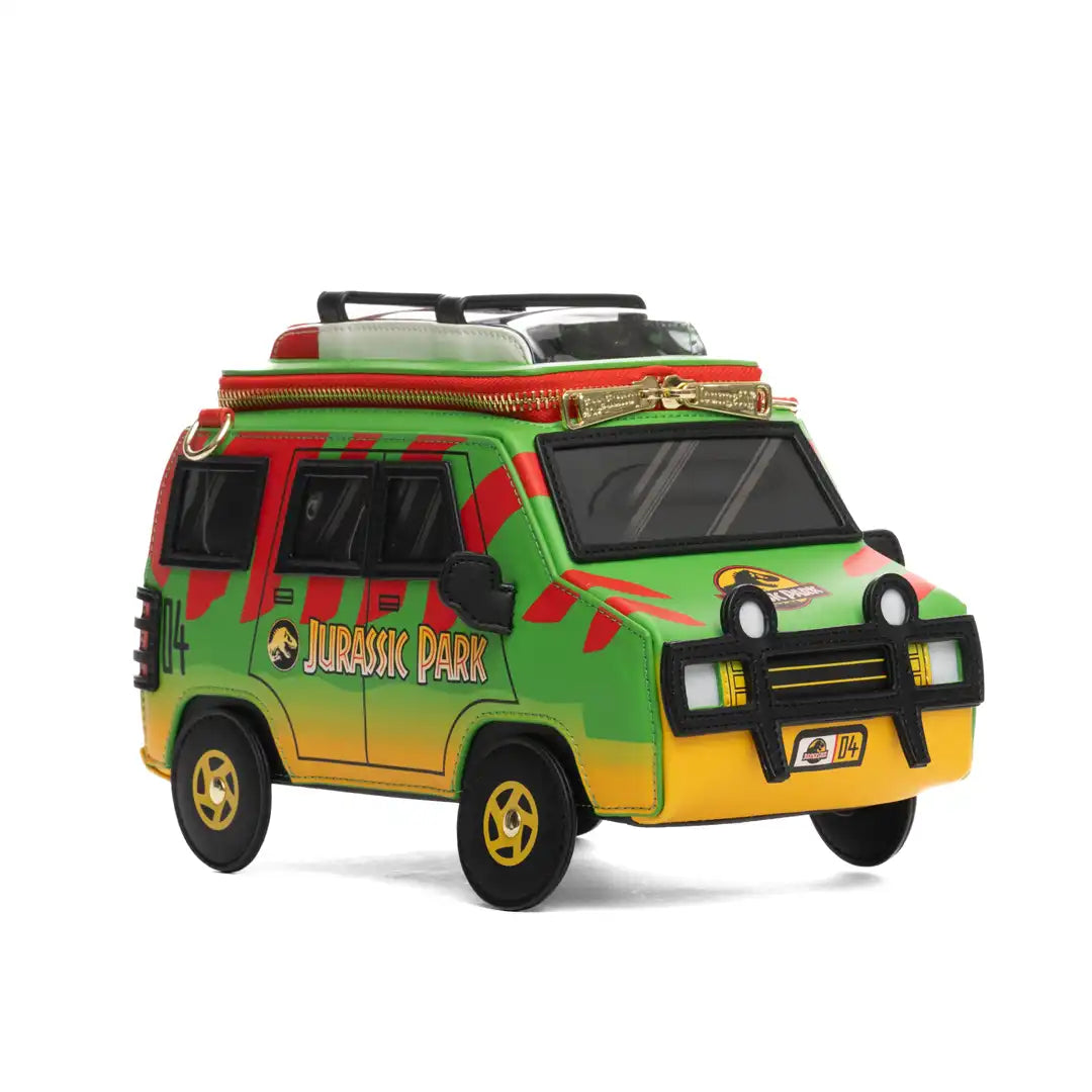 Loungefly Jurassic Park Safari Tour Vehicle Light Up Crossbody Bag