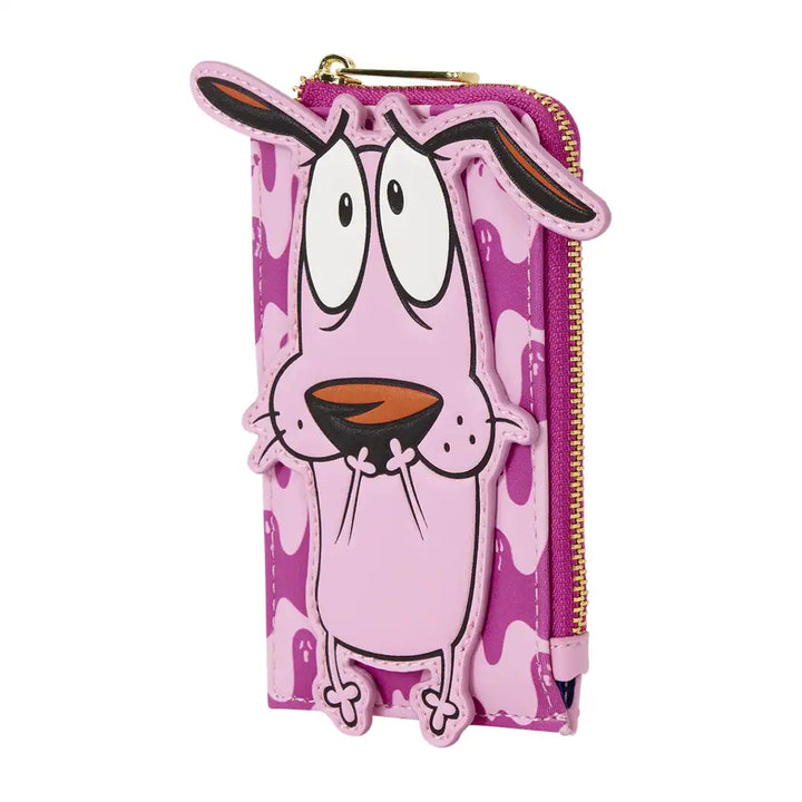 Loungefly Cartoon Network Courage the Cowardly Dog Card Holder