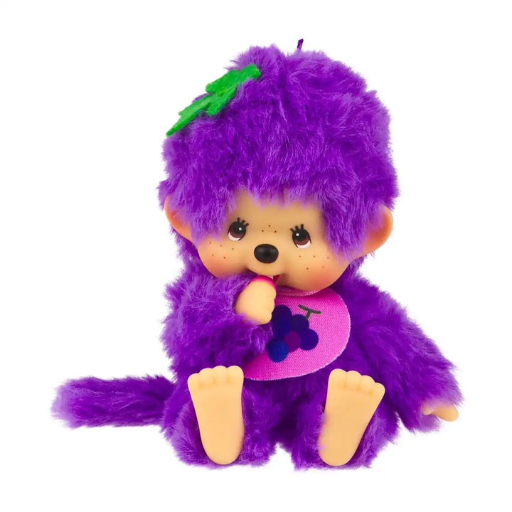 Monchhichi Fruit Color Grape Purple Plush Toy