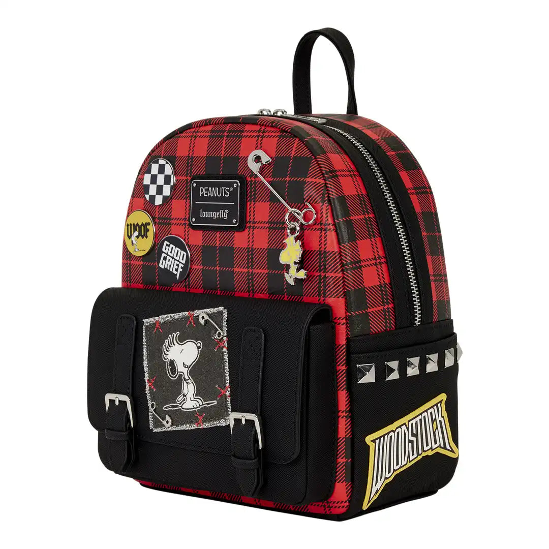 Loungefly Peanuts Snoopy Grunge Mini Backpack
