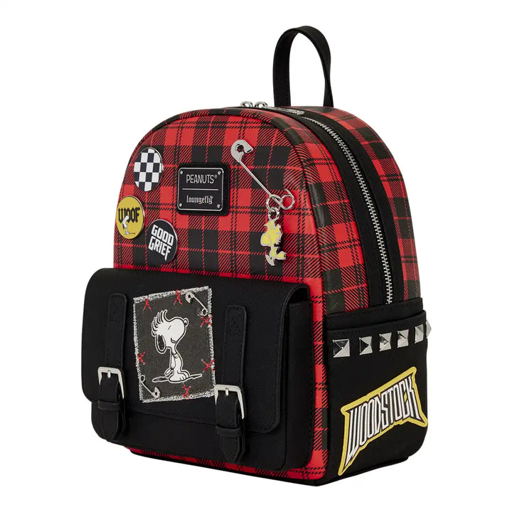 Loungefly Peanuts Snoopy Grunge Mini Backpack