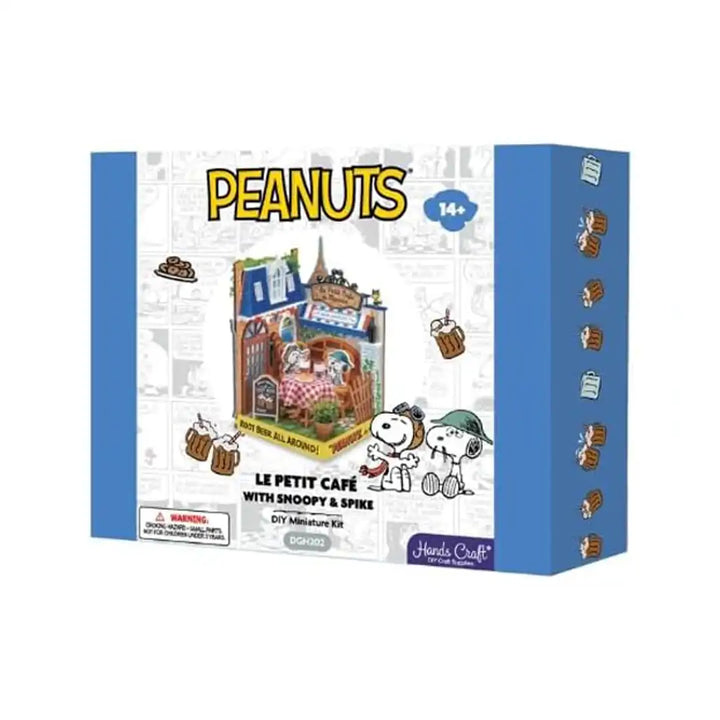 Hands Craft Le Petit Cafe with Snoopy &amp; Spike 3D Puzzle