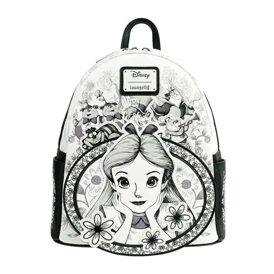Loungefly Disney Alice in Wonderland Sketch Mini Backpack - Entertainment Earth EX