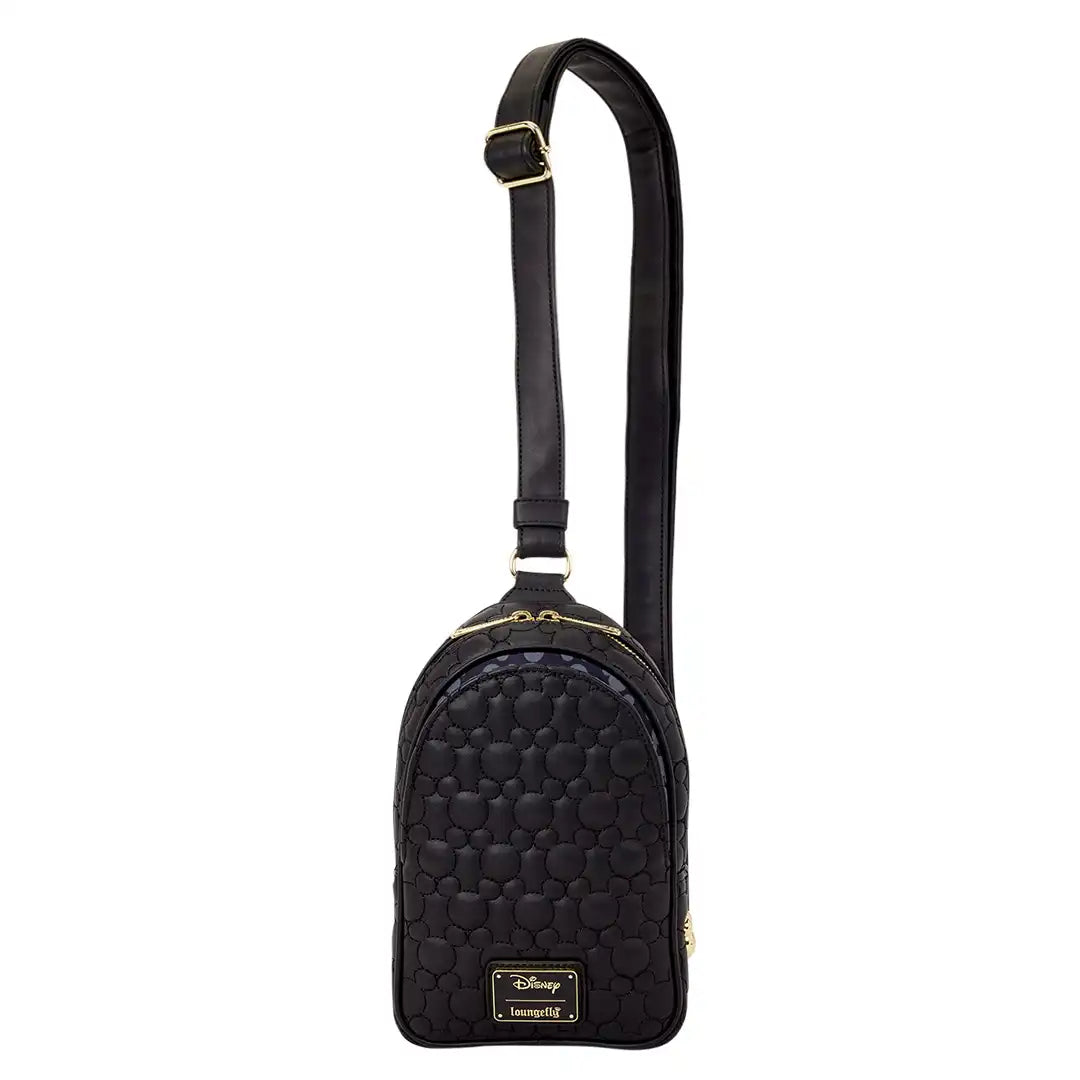 Loungefly Disney Mickey Mouse Silhouette Sling Crossbody Bag