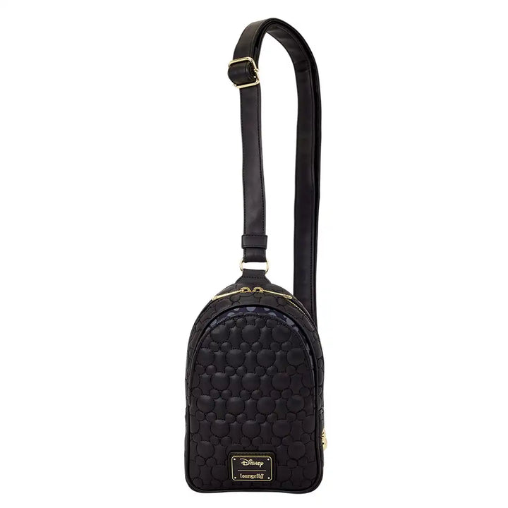 Loungefly Disney Mickey Mouse Silhouette Sling Crossbody Bag