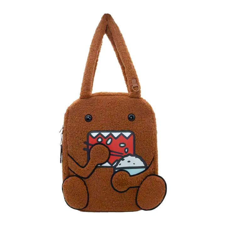 Whatever Makes You Happy Domo Oversized Sherpa Tote Bag