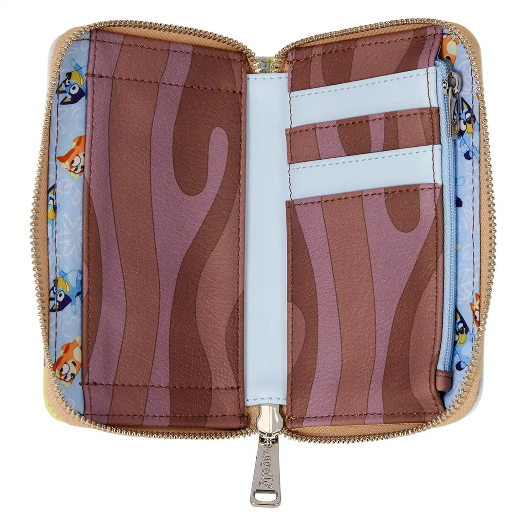Loungefly BBC Bluey Zip Around Wallet