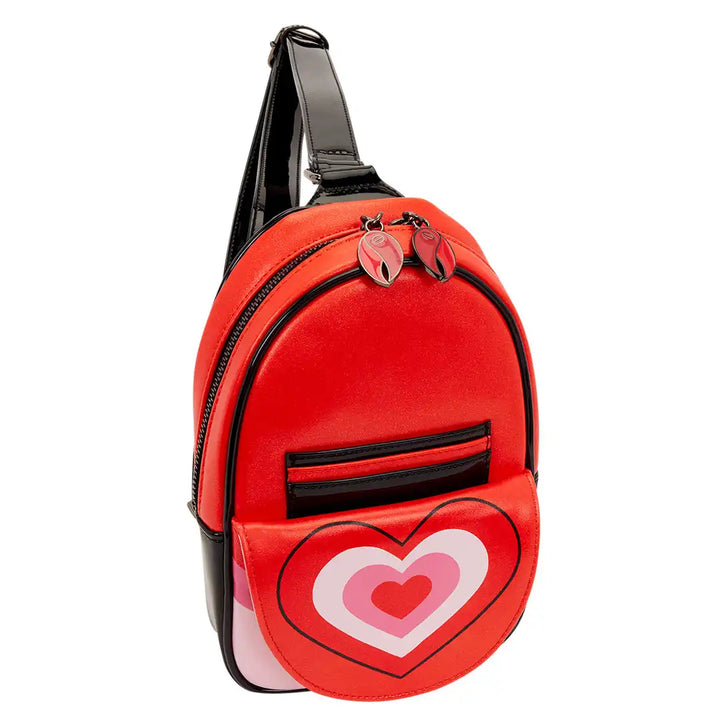 Loungefly Cartoon Network Powerpuff Girls Him Villain Sling Crossbody Bag