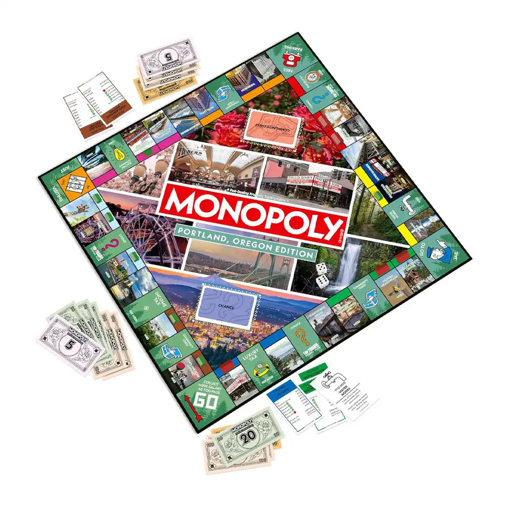 Hasbro Monopoly Portland, OR Edition
