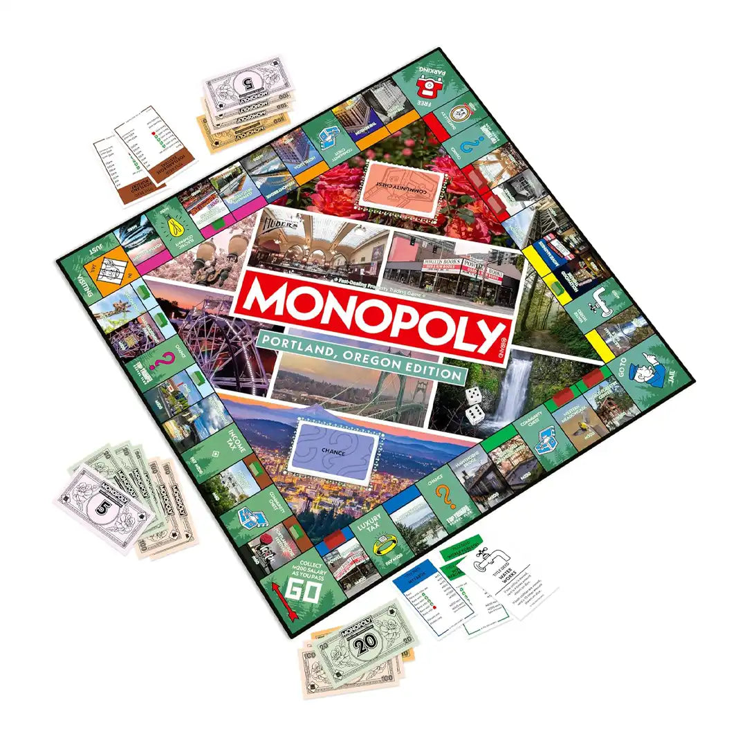 Hasbro Monopoly Portland, OR Edition