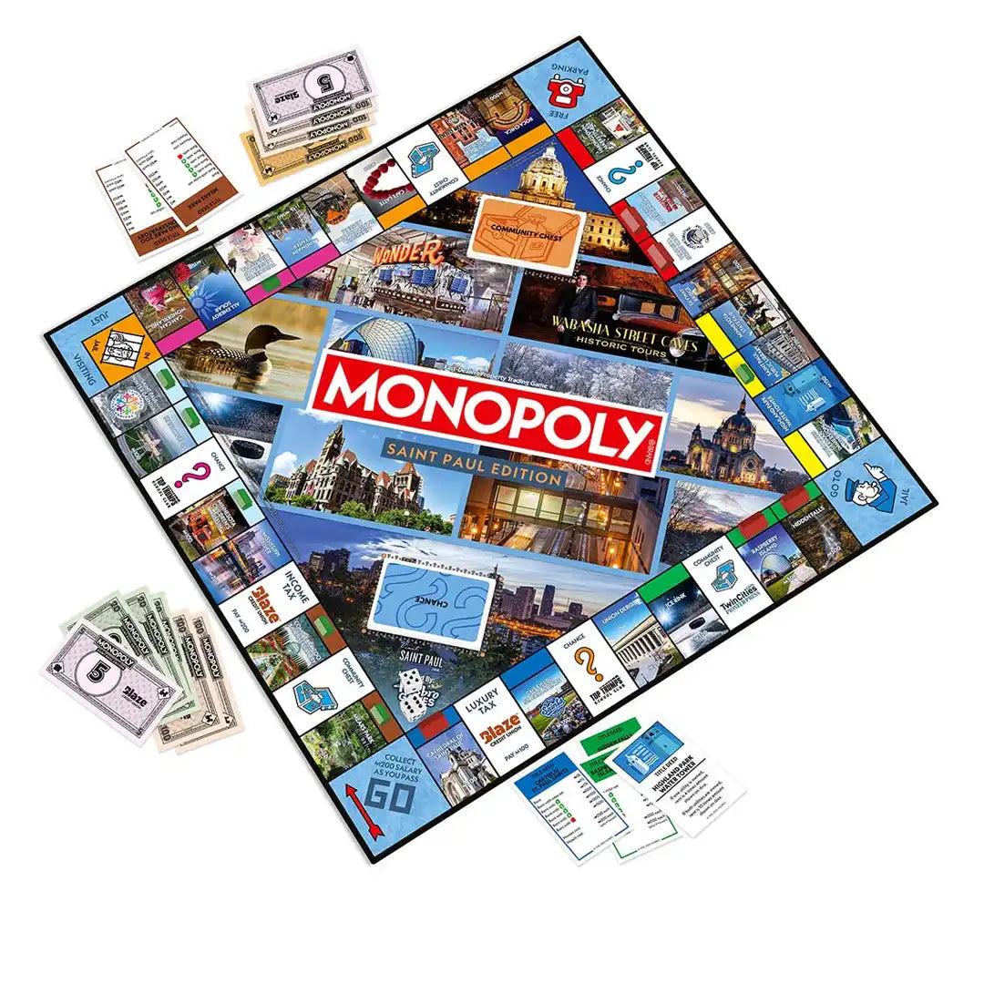 Hasbro Monopoly Saint Paul, MN Edition