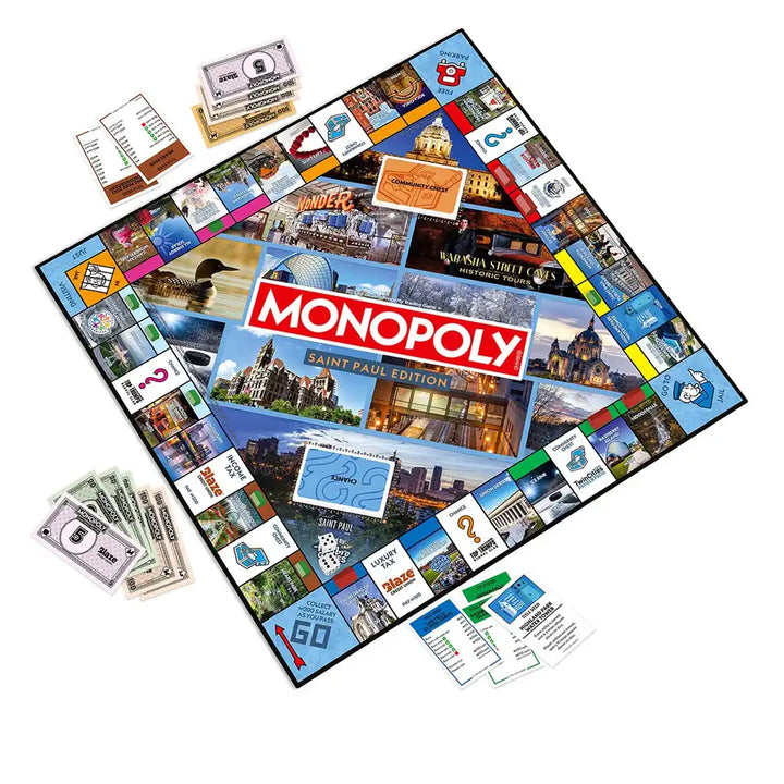 Hasbro Monopoly Saint Paul, MN Edition