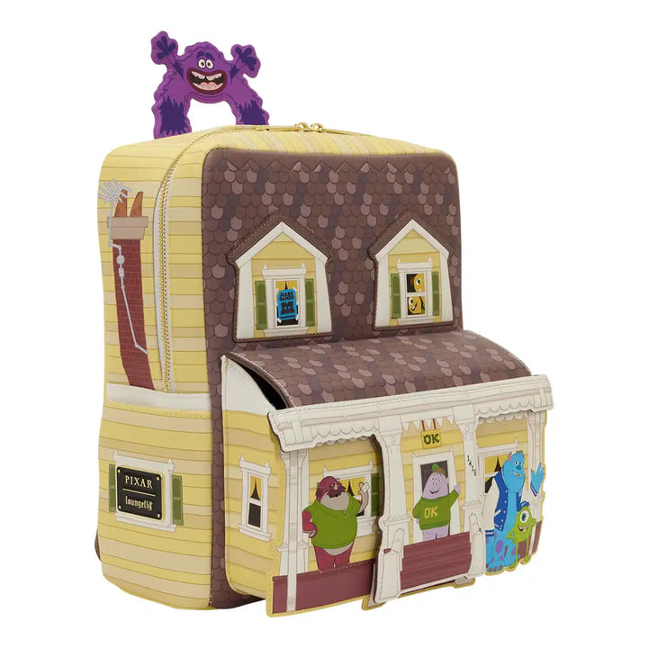 Loungefly Disney Pixar Monsters University Oozma Kappa House Figural Mini Backpack