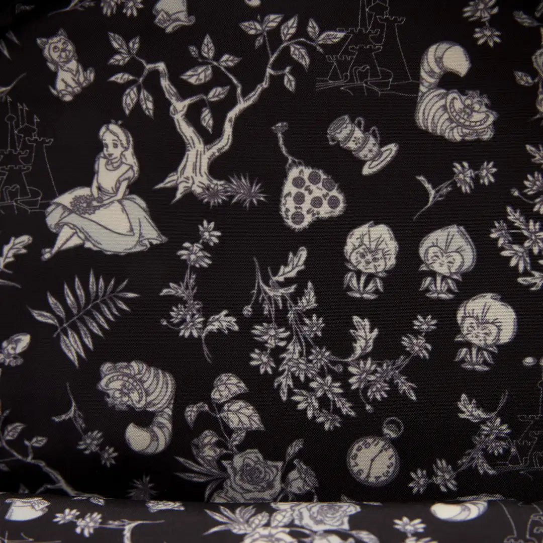 Loungefly Disney Alice in Wonderland Floral Mini Backpack