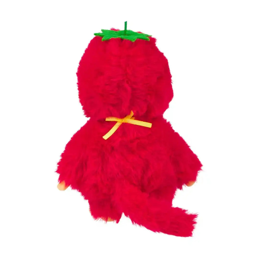 Monchhichi Fruit Color Strawberry Red Plush Toy