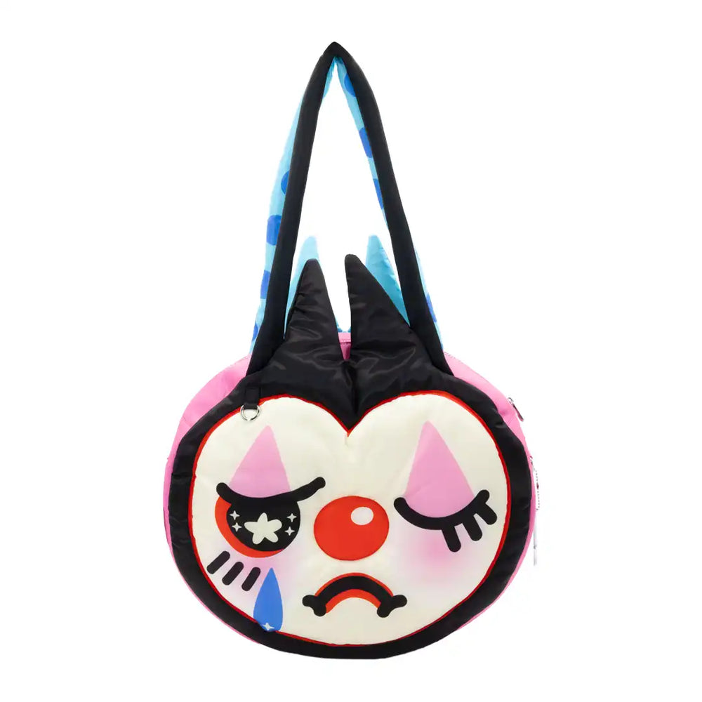 Whatever Makes You Happy So Lazo Happy/Sad Clown Padded Tote Bag