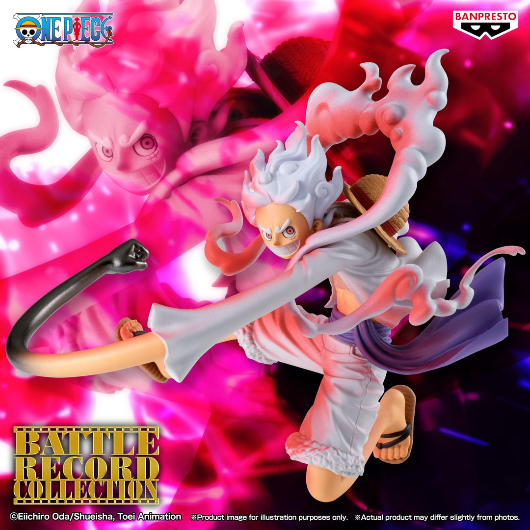 Banpresto - One Piece - Monkey D. Luffy Gear 5 (Special ver.) Battle Record Collection Figure