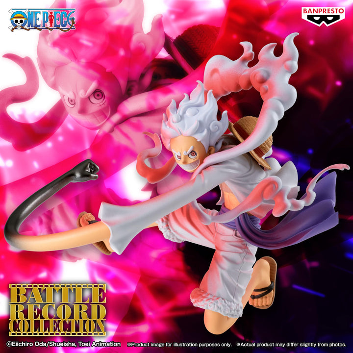 Banpresto - One Piece - Monkey D. Luffy Gear 5 (Special ver.) Battle Record Collection Figure