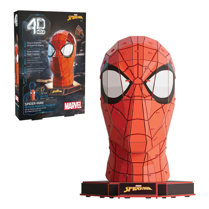 4D Build Marvel Spider-Man 3D Puzzle Model Kit