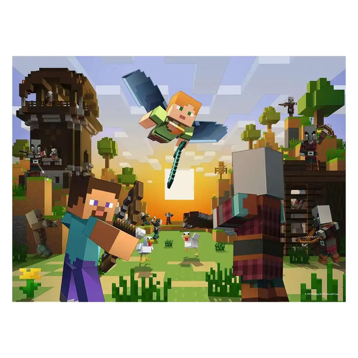 Ravensburger Minecraft Construction and Adventure 150 Piece Puzzle