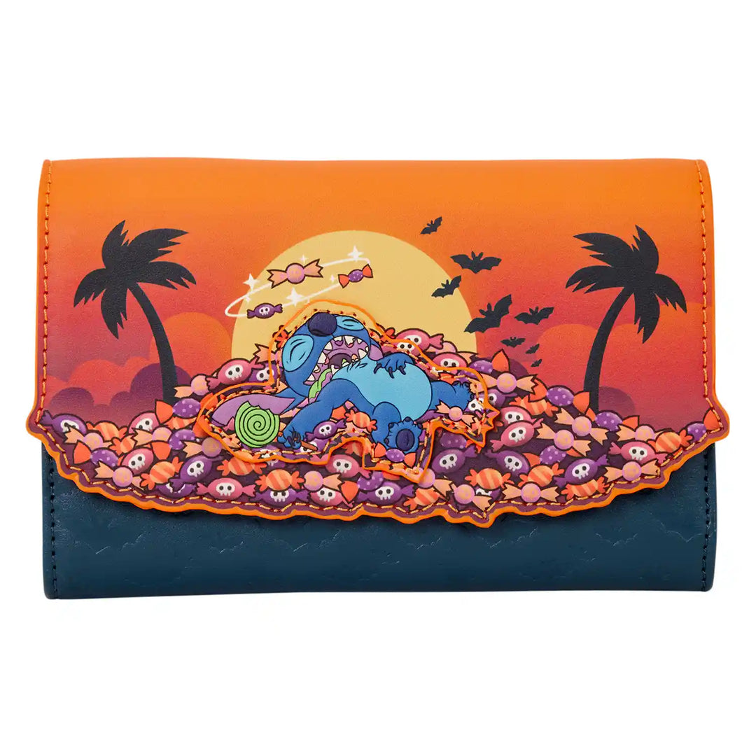 Loungefly Disney Stitch Halloween Candy Wallet