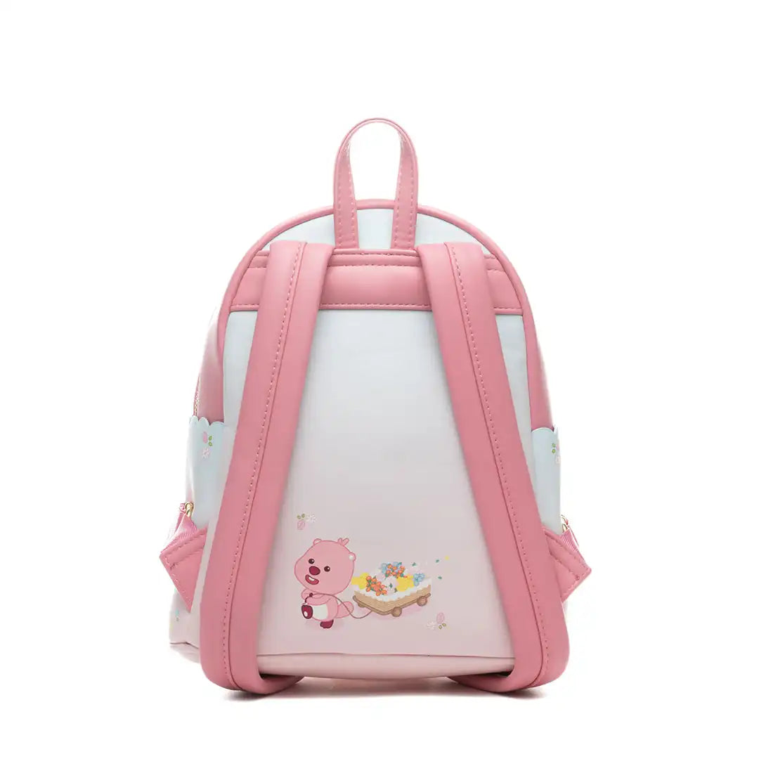 707 Street Exclusive Zanmang Loopy Floral Scene Mini Backpack - Limited Edition 200