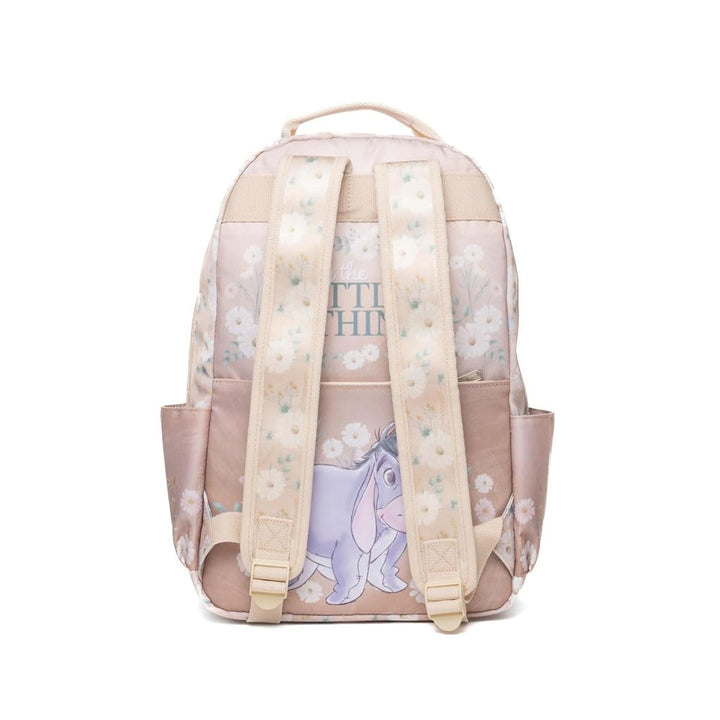 Wondapop Disney Winnie the Pooh Eeyore Backpack 15.5 Inch Backpack with Padded Shoulder Straps, 14 Inch Laptop &amp; Tablet Compartment, Hidden Security Pocket, Front Pocket &amp; Side Pockets