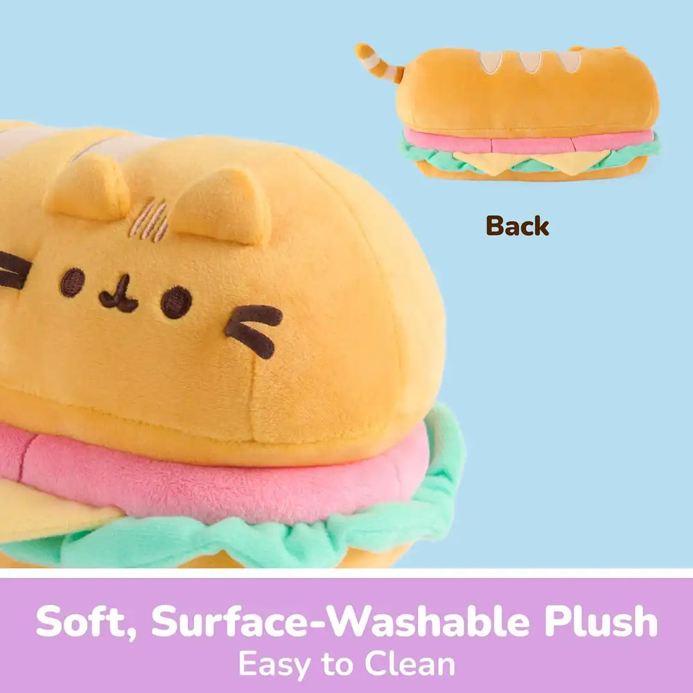 GUND Pusheen Sub Sandwich Squisheen 11-Inch Squishy Plush Toy