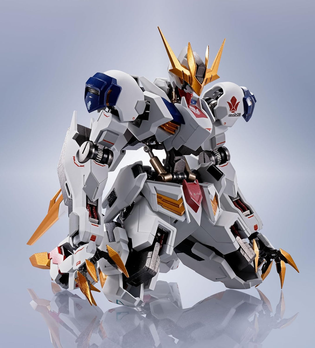TAMASHII NATIONS - Gundam - Gundam Barabatos Lupus Rex (Reissue) The Metal Robot Spirits Figure