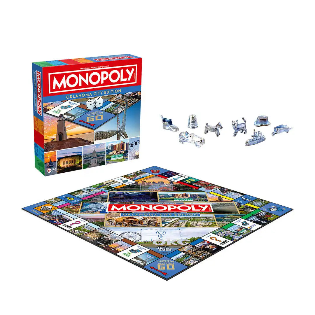 Hasbro Monopoly Oklahoma City, OK Edition