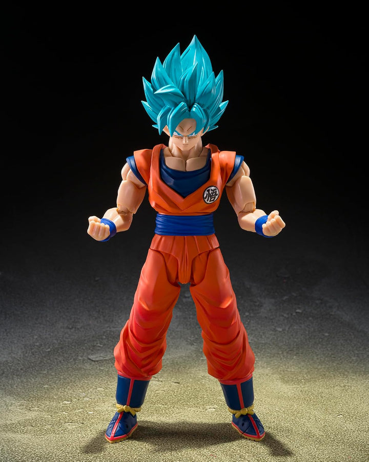 TAMASHII NATIONS - Dragon Ball Z - Son Goku (The Kind-Hearted Saiyan) S.H.Figuarts Action Figure
