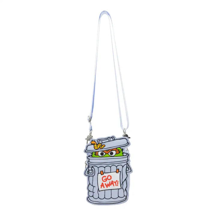 Whatever Makes You Happy Sesame Street Oscar the Grouch Mini Crossbody Bag