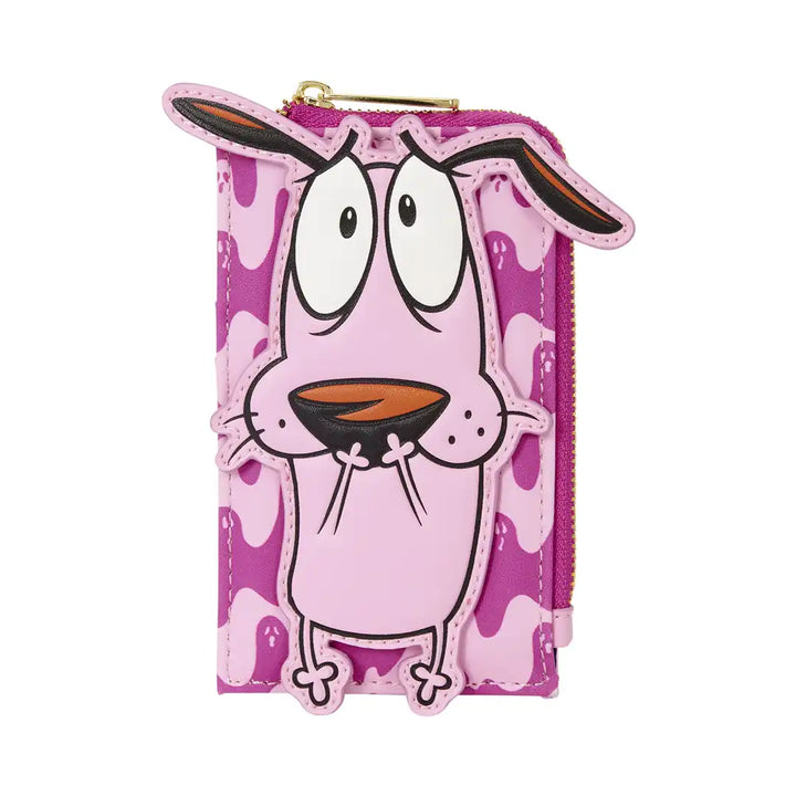 Loungefly Cartoon Network Courage the Cowardly Dog Card Holder