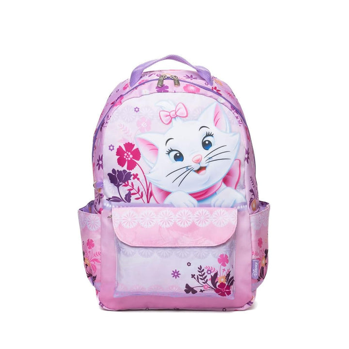 Wondapop Disney Aristocats Marie 15.5” Nylon Backpack, Pure Mischief, Kids School Bag with Laptop Sleeve &amp; Pockets