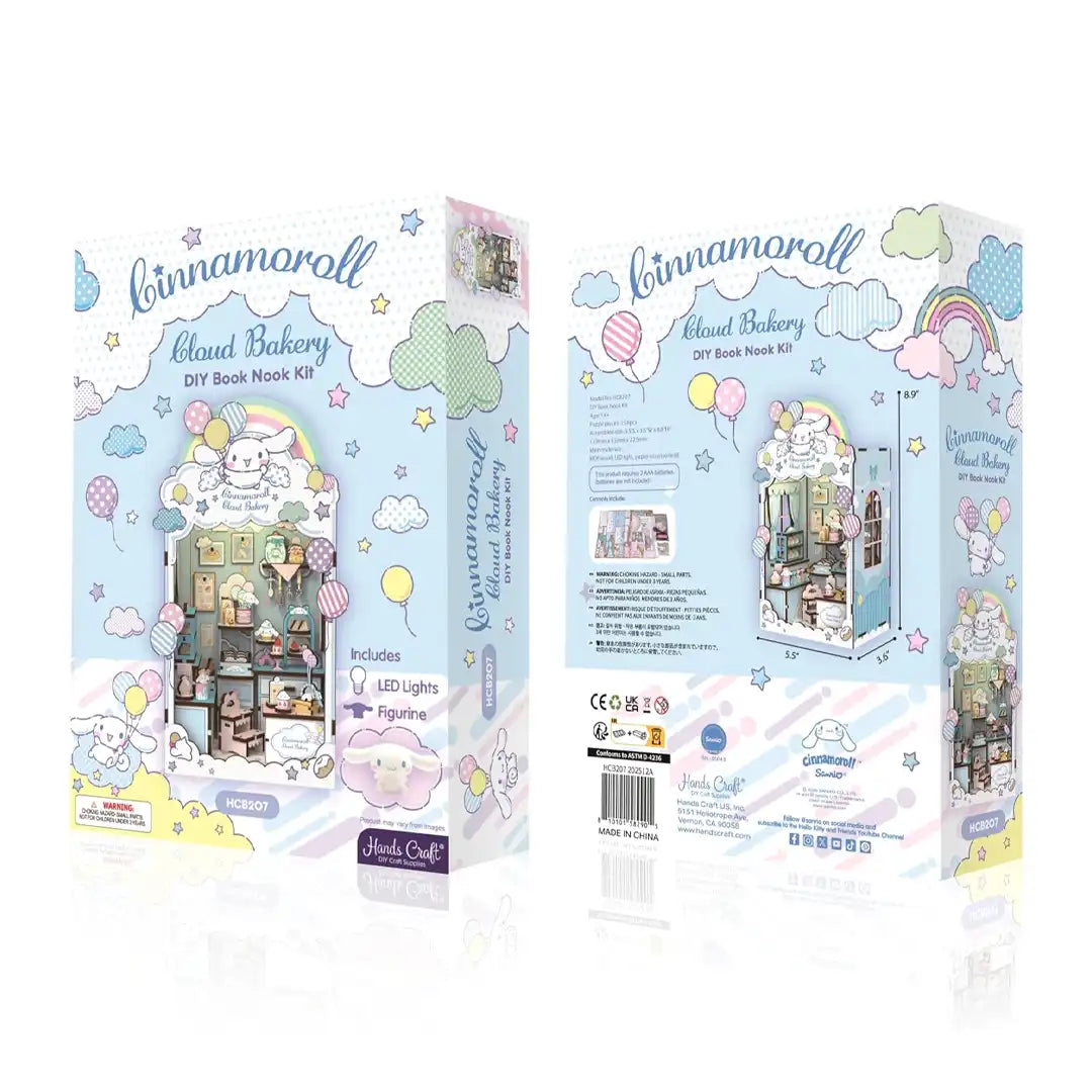 Hands Craft Cinnamoroll Cloud Bakery Book Nook Kit
