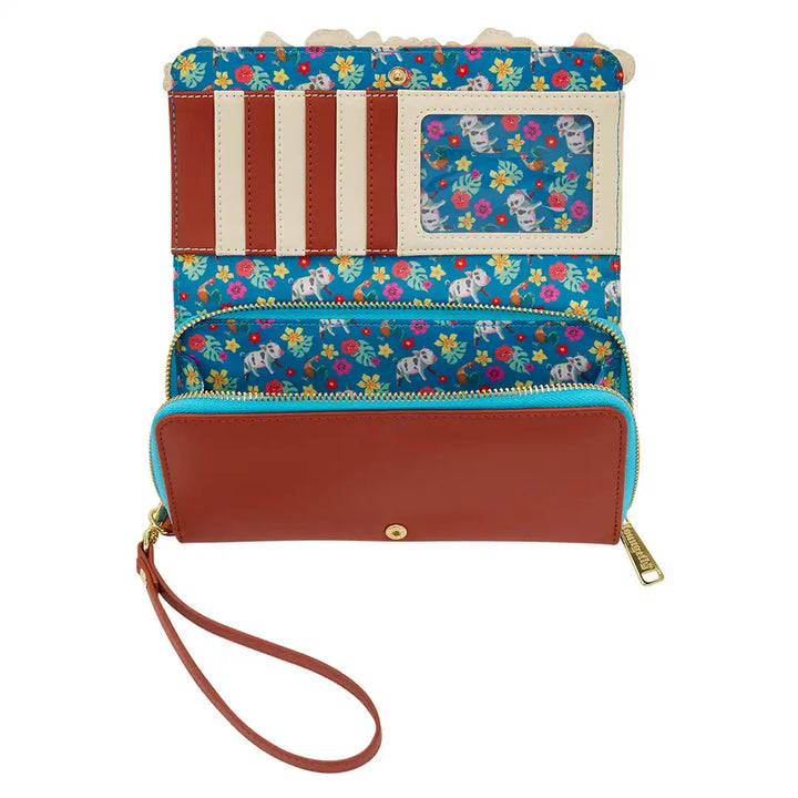 Loungefly Disney Moana Live Action Zip Around Wallet