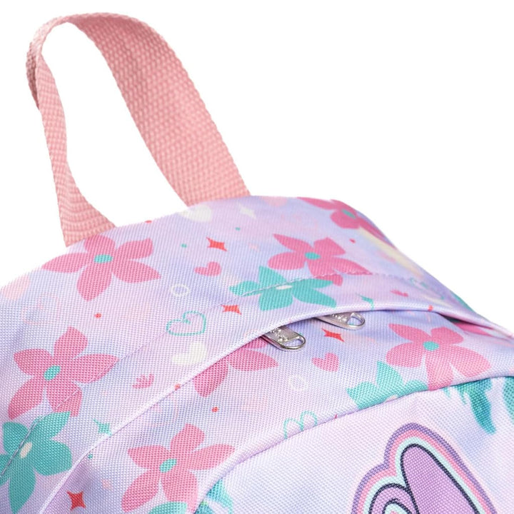 Wondapop Disney Stitch Angel Backpack 16” Girls School Backpack with Laptop Sleeve, Front Pocket &amp; Side Pockets, Cute Disney Bookbag for Kids