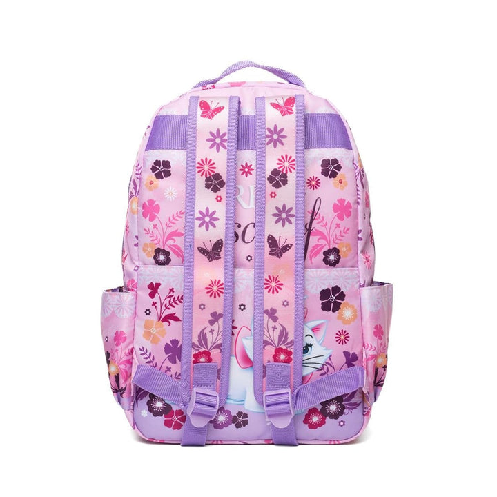 Wondapop Disney Aristocats Marie 15.5” Nylon Backpack, Pure Mischief, Kids School Bag with Laptop Sleeve &amp; Pockets